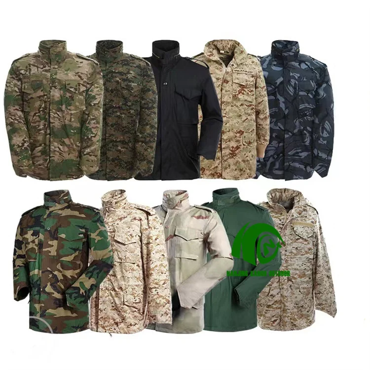 Kango US M65 Woodland Camo M65 Winter Tactical Parka Outdoor Warm Camouflage M65 Field Jacket