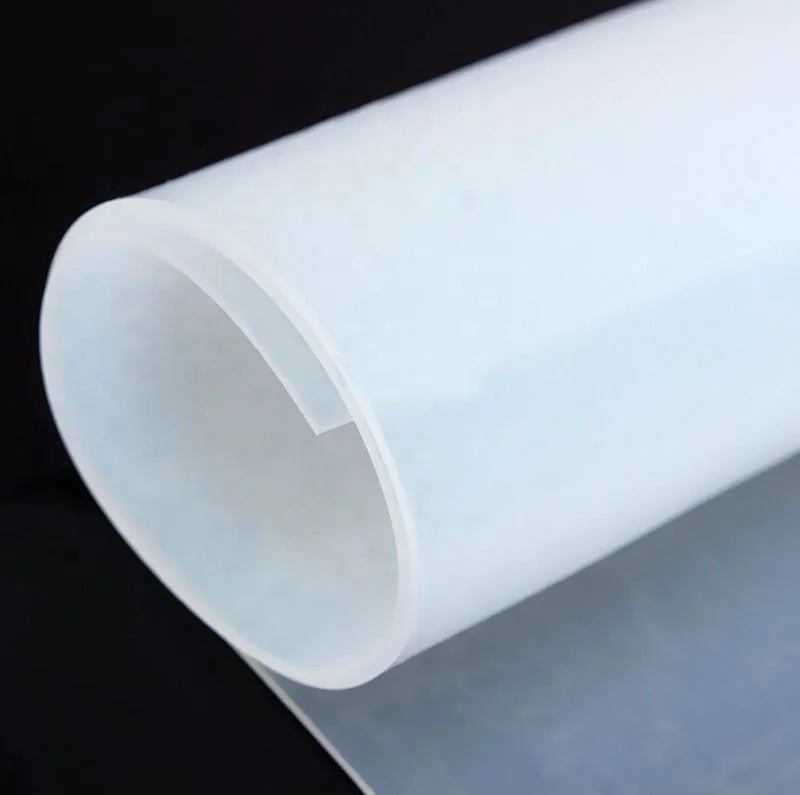 Eco-friendly Food Grade Rubber Sheet high tear heat resistant transparent silicone sheet roll