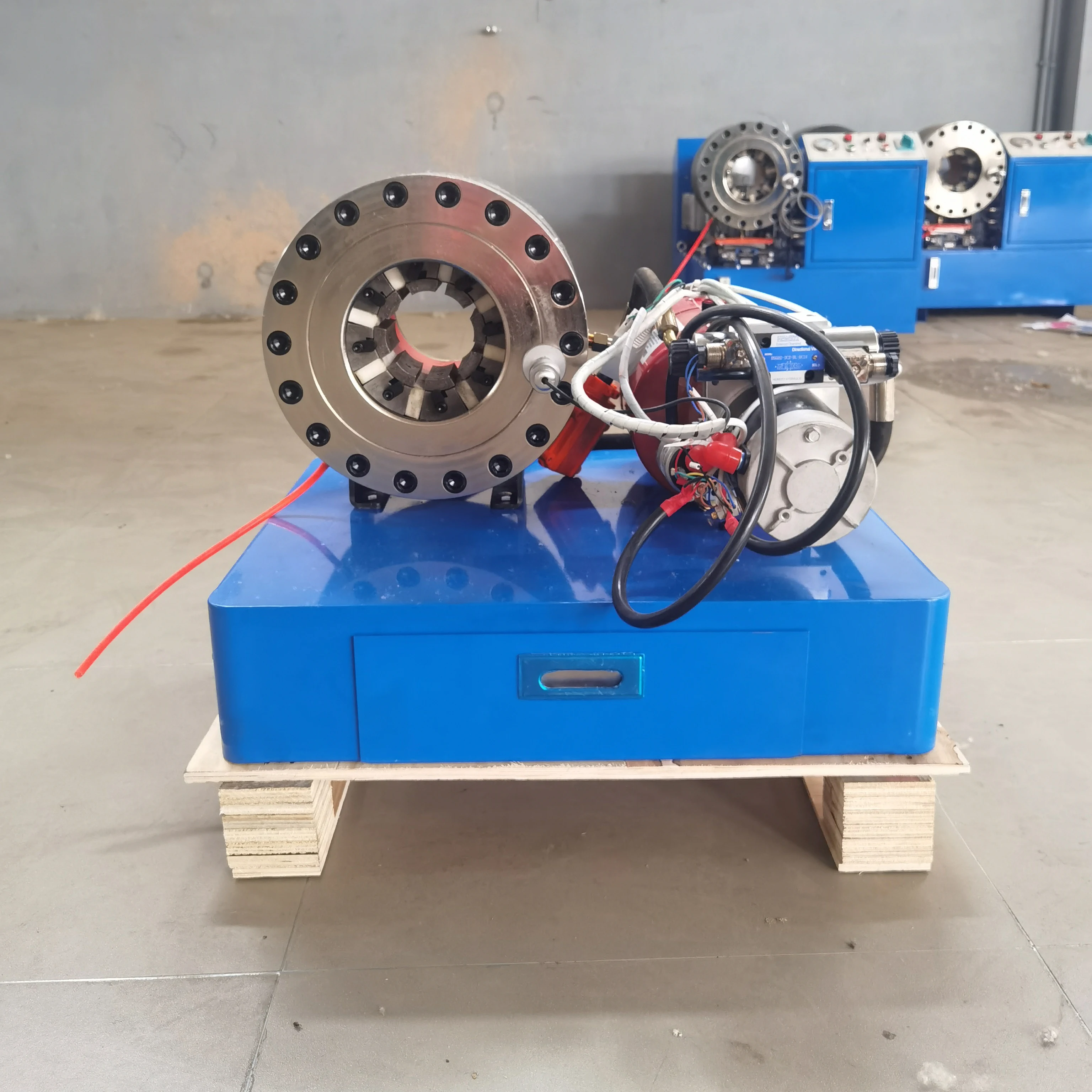 2' 12V industrial hydraulic crimping machine used hose crimper tool 24V 51mm hose press kits