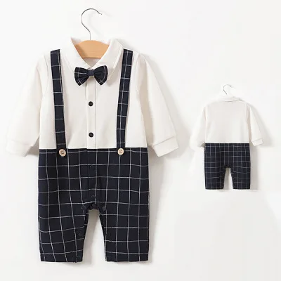 
Baby Boy Cotton Romper Clothes baby clothes newborn Baby Long Sleeve Clothes Hocent 
