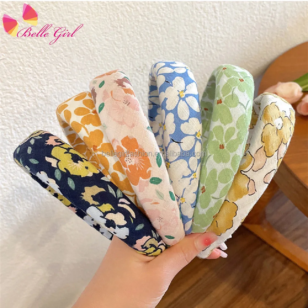 BELLEGIRL 2022 Korean style new hear band women hair accessories make up head band high end fancy headbands for women girls