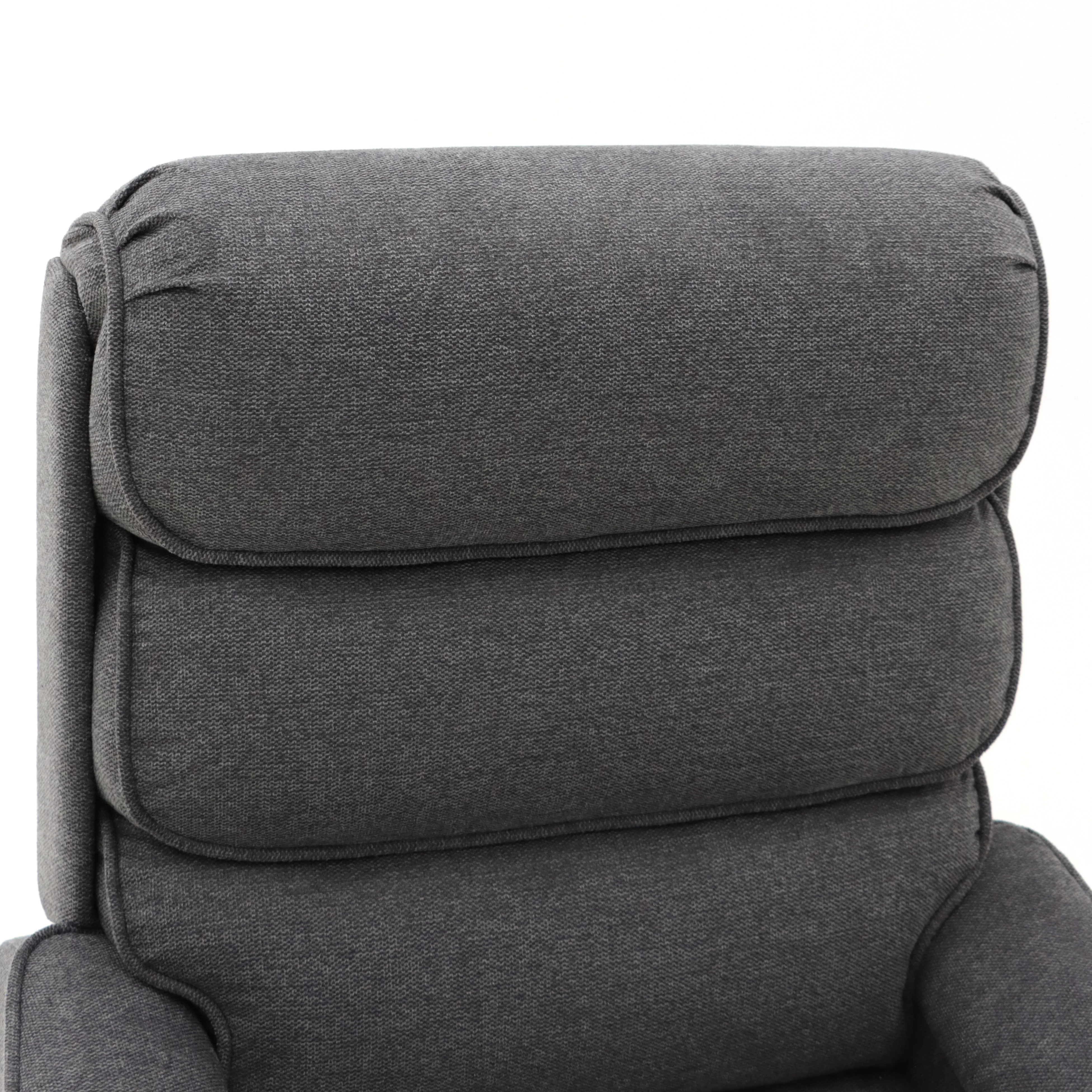 Geeksofa Lazy Boy Riser Recliner Leather Massage And Heating Electric Power Lift Chair  Microfiber Fabric Seat For Living Room