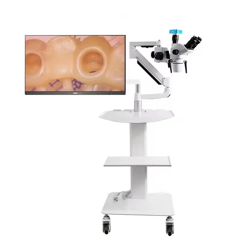Portable Dental Microscope with Camera Connect with Chair 10X