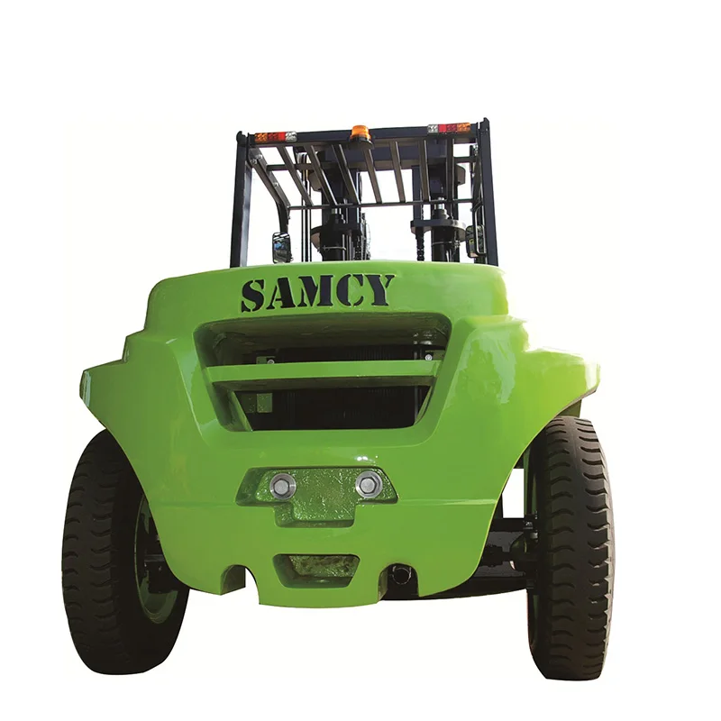 SAMCY Forklift 2 Year Warranty Japanese Engine Heavy Duty 10T  Diesel Forklift