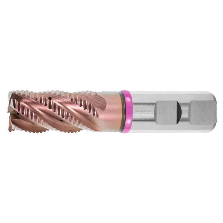 Tool Coating Carbide HSS-PM roughing end mill HPC 16/2,0 mm Side And Rough Milling Cutter