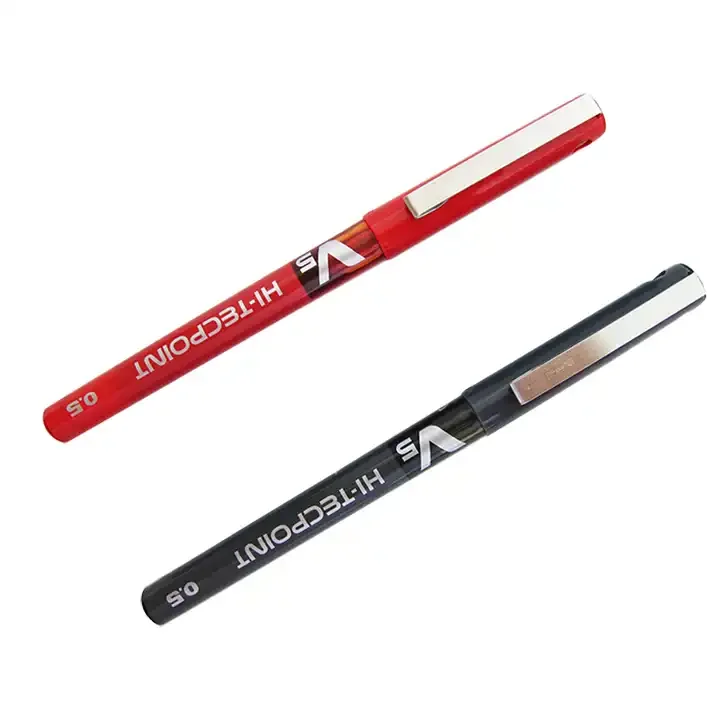 Professional Black / Red Eyebrow Microblading Marker Pen  Waterproof Skin Position Pen Microblading Accessories