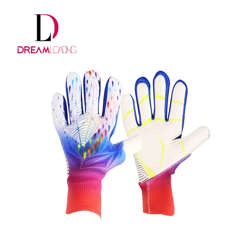 Manufacture Goalkeeper Gloves Soccer Training professional Latex Gloves for Football match