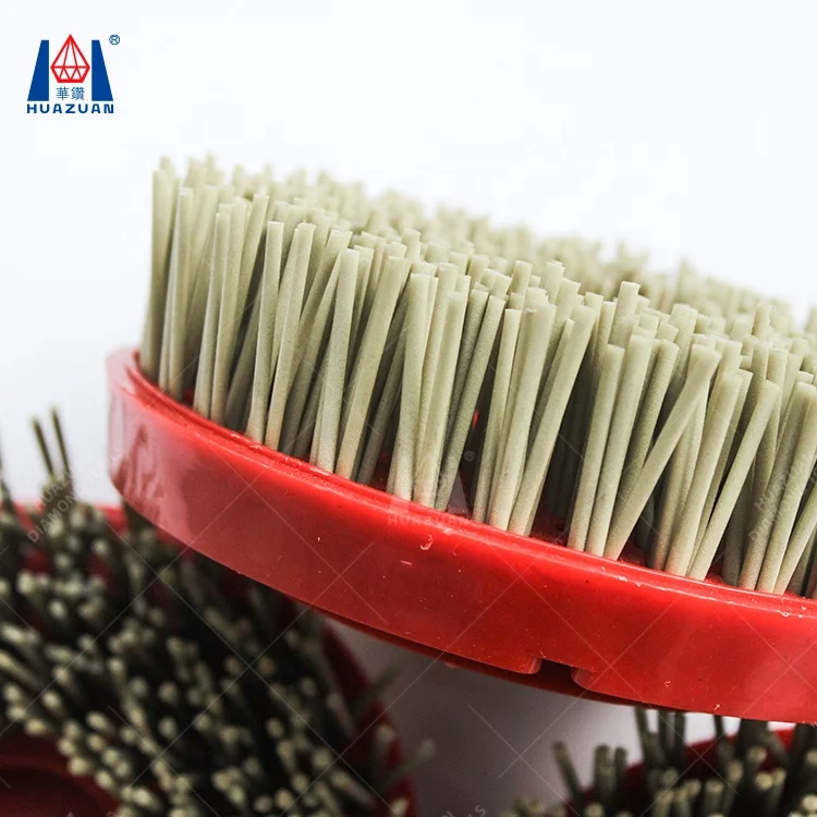 110mm Diamond Round Abrasive Brush for Granite Stone Polishing