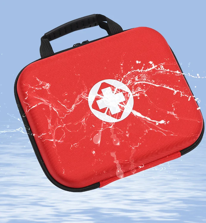 Portable Waterproof Large Capacity First Aid Bag Eva Hard Shell Case for medical First Aid Kit