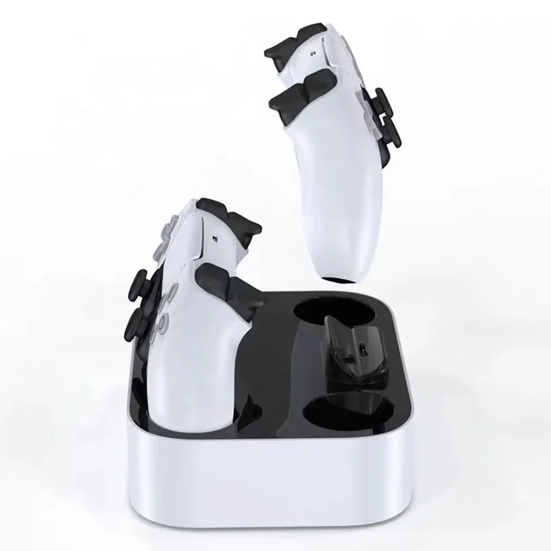 New Arrival Ps5 Dual Controller Charger Sony Dualsense Station Charging Dock For Playstation 5 Controller Accessories