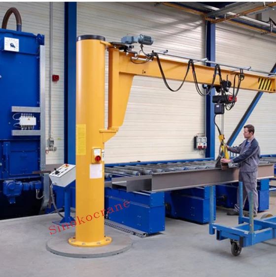 Warehours floor standing lifting equipment  360 degree slewing cantilever 2t 5t 10t  jib crane