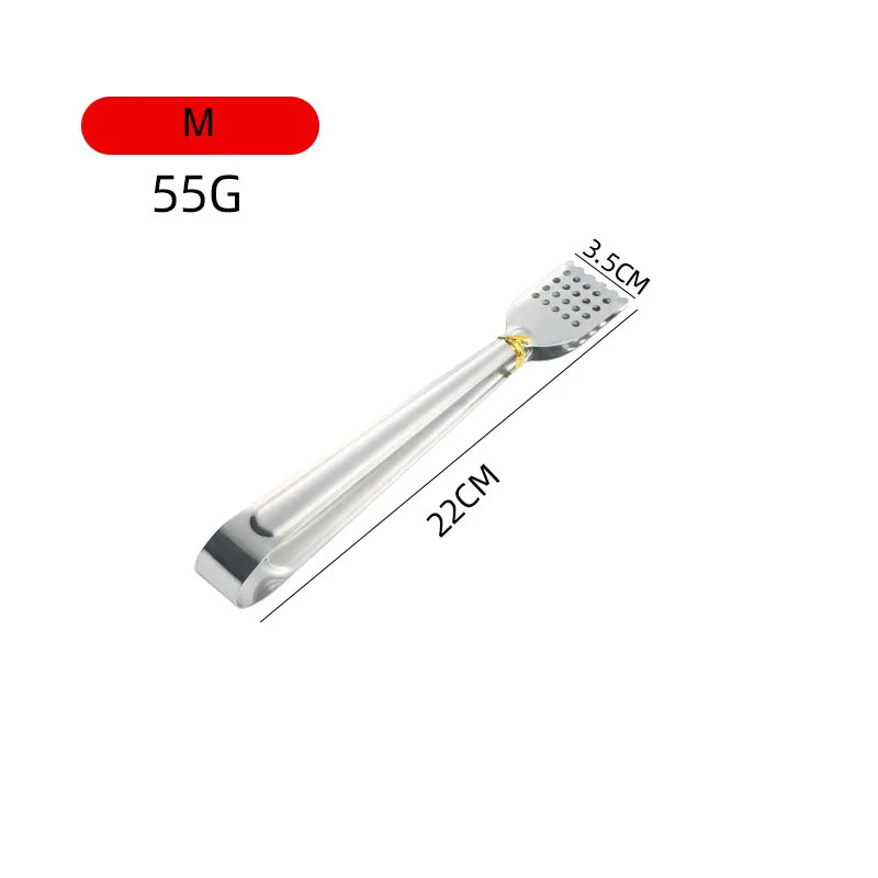 Korean Barbecue Bbq Clip Clamps Cooking Stainless Steel Frying Food Serving Tongs Bread Clip Food Ice Tongs Candy Buffet Tongs