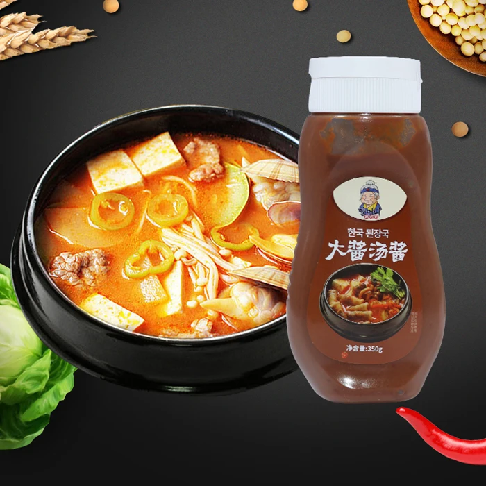 
Wholesale Korean Sauce Dipping Sauces Popular High Quality Soybean Paste 350G 