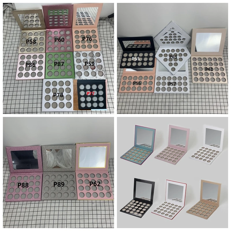 18 Color Custom high Pigment Glitter Eye Shadow  Makeup Palette Private Label  Matte Eyeshadow Palette
