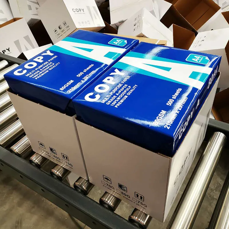 White Office Copier Ram Paper A4 80grams Copy Paper 80G Excellent 210x297mm a4 Paper