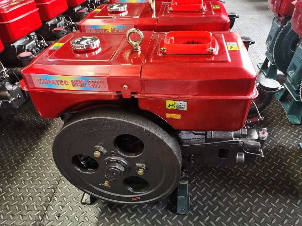 Одноцилиндровый дизельный двигатель Changchai с водяным охлаждением ZS1115 25 л.с.