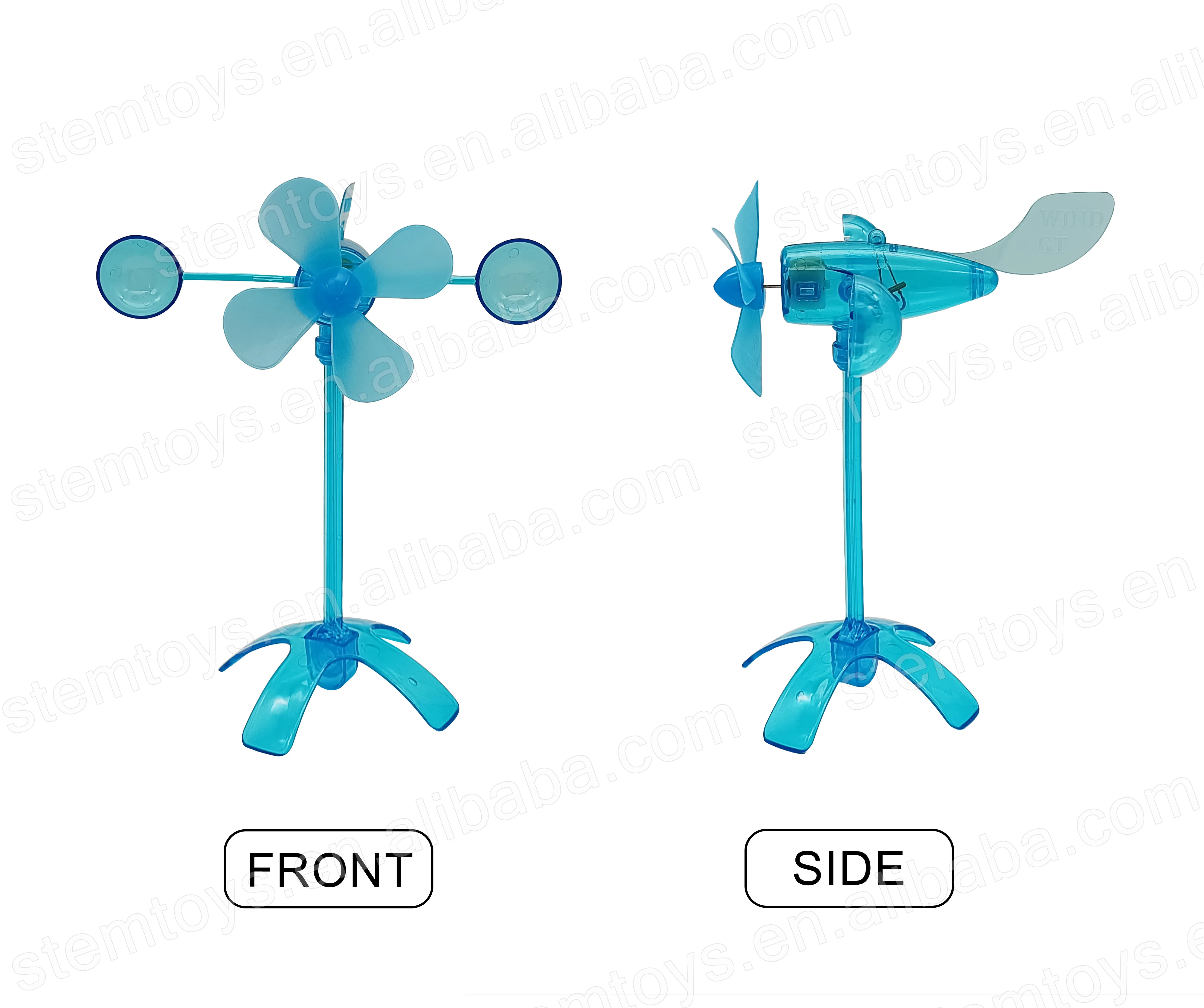 Customization New arrival DIY Wind Power Turbine Science Kit Technology Experiment Stem Gift Educational Toys for kids