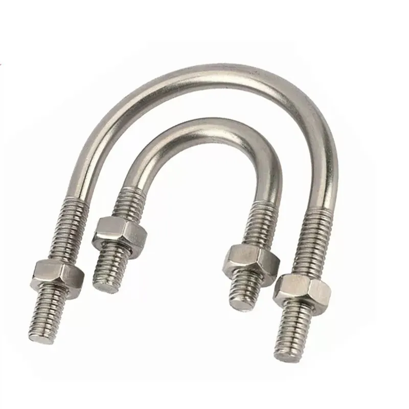 Ss304/iron Titanium U Type Bolt Truck U Bolt Factory Price Stainless Steel Customized ISO OEM ODM OBM U Bolt