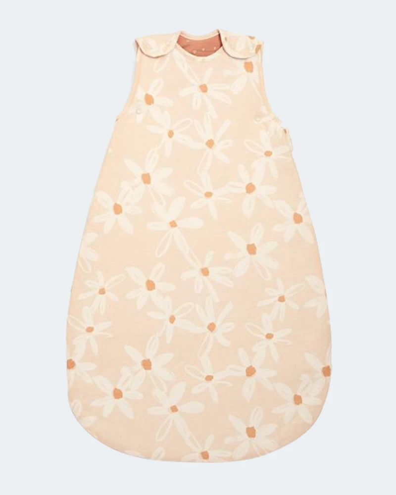 Soft Comfortable Two Way Zipper Side Custom Print Organic Cotton Wearable Bamboo Sleep Sack Baby Sleeping Bags