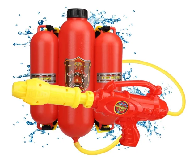 
Fire Extinguisher Backpack Water Gun Soaking Kids Summer Water War Game Toy 