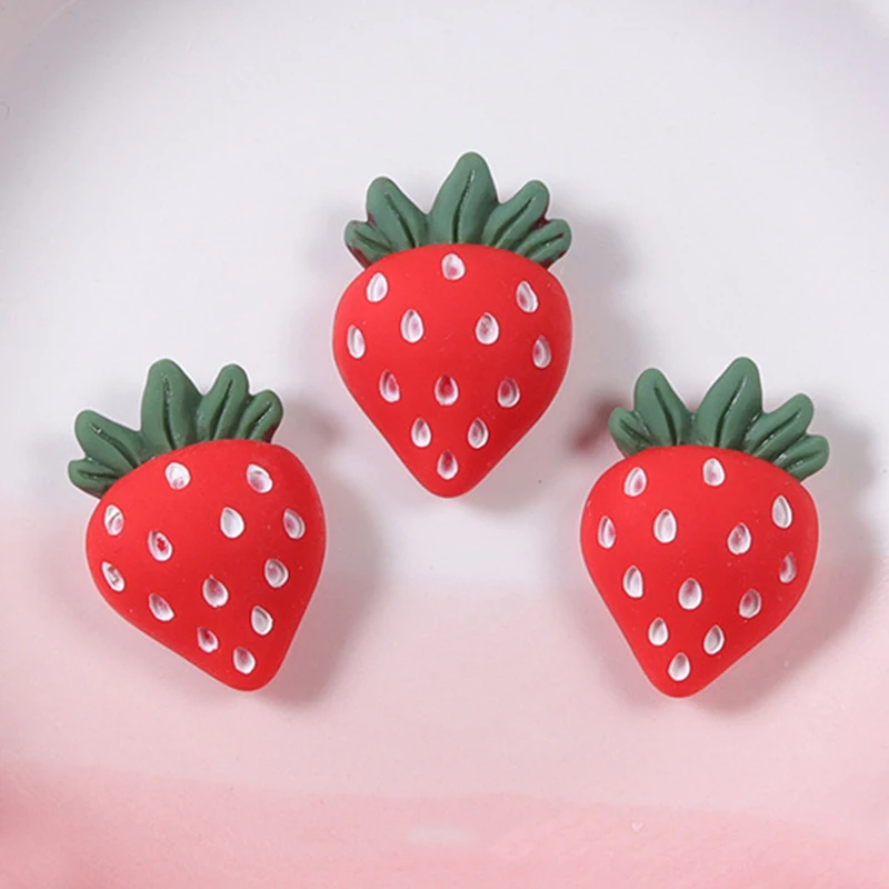 Creative Gifts Mushroom Strawberry Watermelon Fruit Resin Gifts For Kids Fun Business