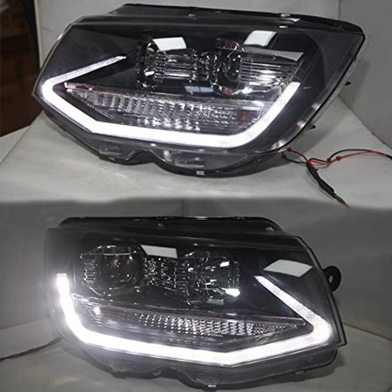 For VW Transporter Caravelle Multivan T6 LED Headlights 2015-2018 Year Front Lamp