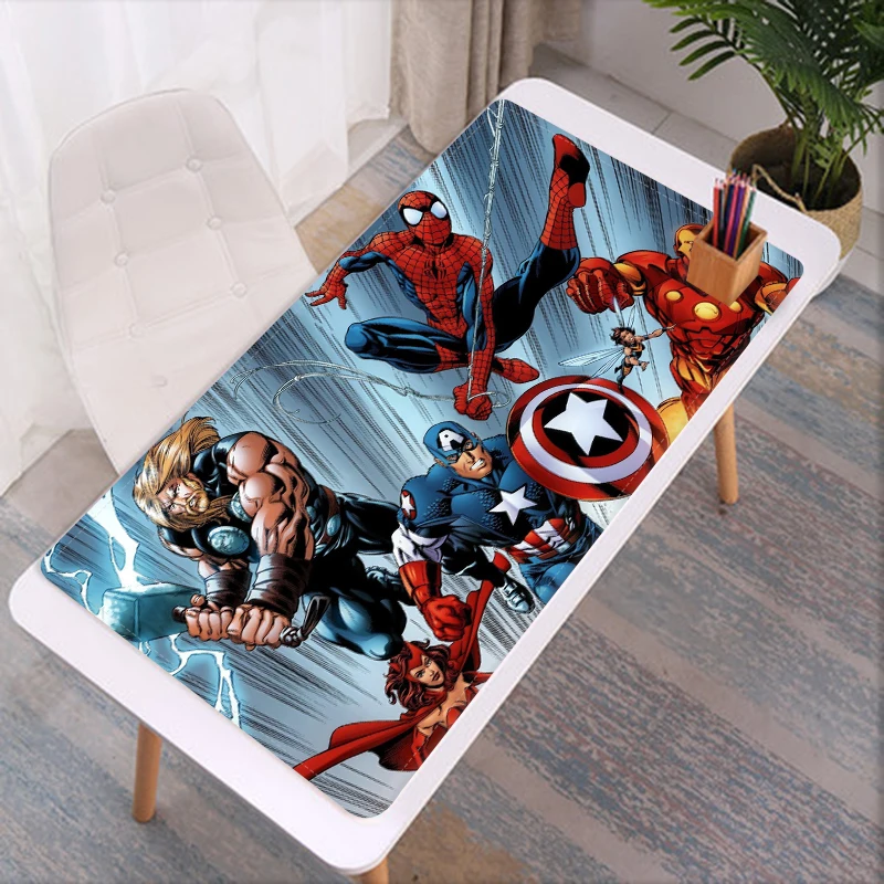 Marvel Heroes Collection MousePad Large Locking Edge Speed Game Gamer gaming Mouse pad Soft  Laptop Notebook mat