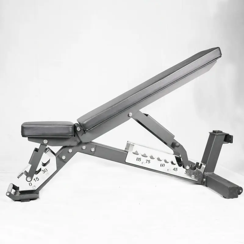 HUISHENG Fitness Commercial Gym Equipment Zero Gap Adjustable FID Gym Bench Heavy Duty Workout No Gap Dumbbell Weight Bench Pres