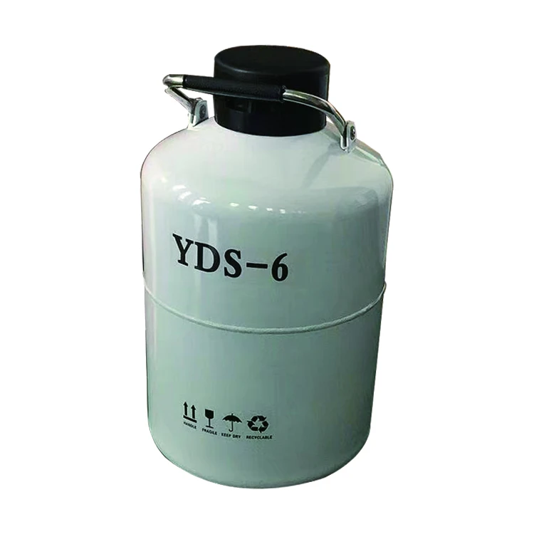2022 HG-IG Liquid Nitrogen Tanks (YDS TYPE) Cryogenic Storage Container 6 Canisters
