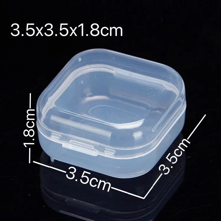 Plastic Mini Packaging Box Transparent For Storing small products