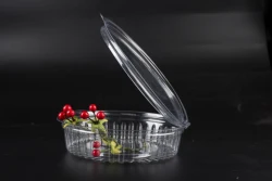 PET Salad Container Plastic Packaging Boxes with Good Price Disposable Fast Delivery Food Grade 24oz Blister Customized Color