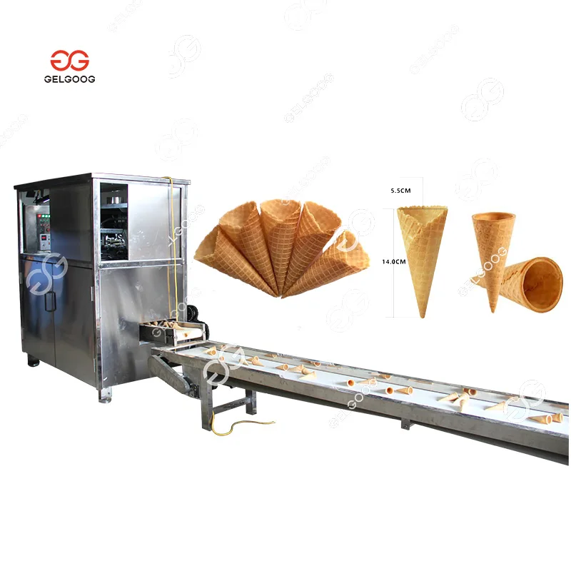Ice Cream Cone Biscuit Maker Making Machine Suger Cone Machine Production Line Waffle Ice Cream Cone Machines