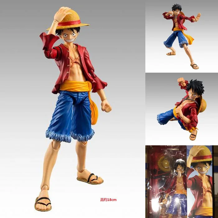 Movable Anime RORONOA.ZORO Action Figure Toy PVC Hand & Head Change Doll Model Unisex Decoration Ornament