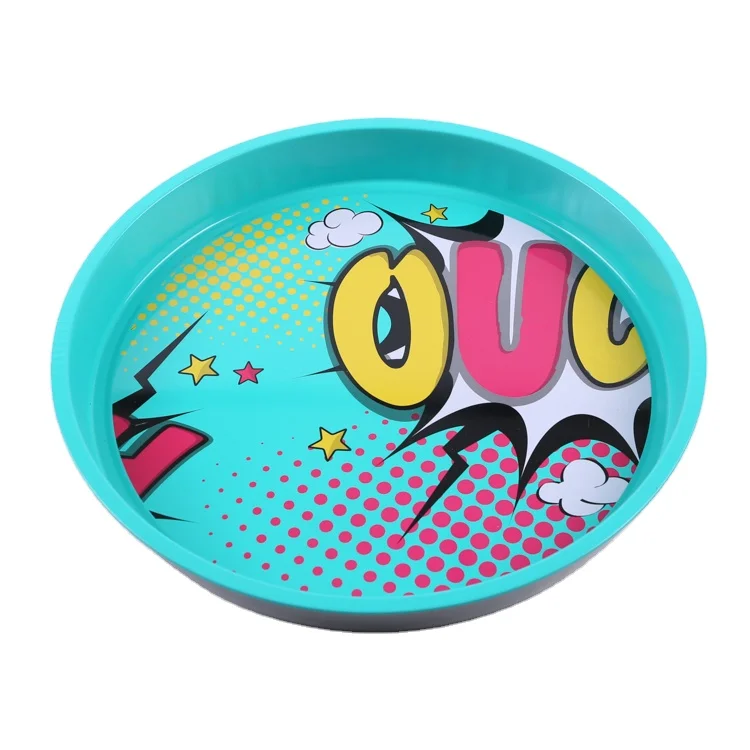 Food tray fruit tinplate bar service tray