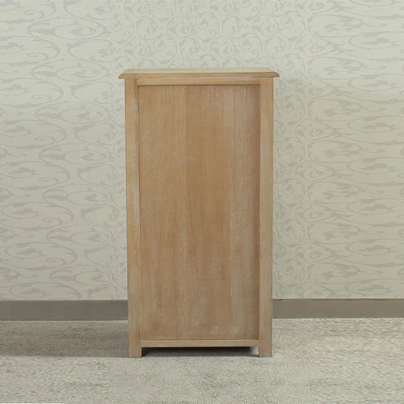 Antique Style European wooden five drawers Living room Chest/Tall Cabinet(DT-1023-OAK)