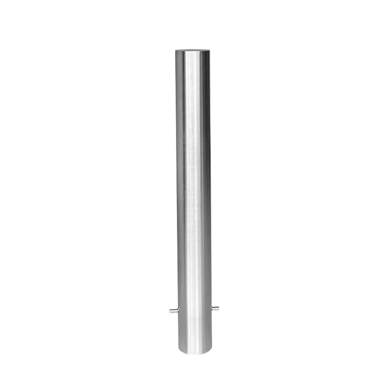 Metal Car Security Bollards Supermarket Bollards Isolation Shallow Foundation Bollards