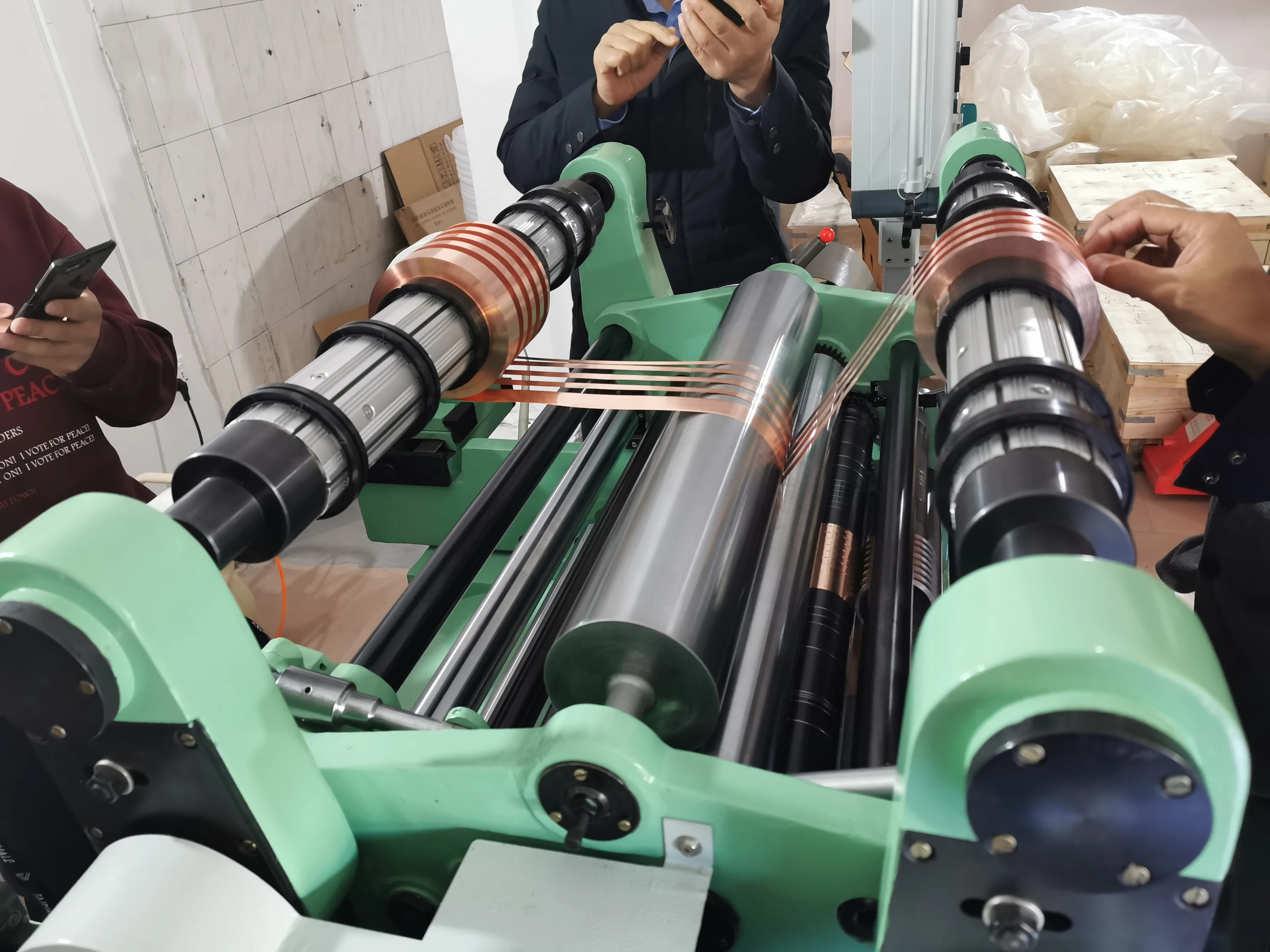 Прецизионный станок для обмотки медной фольги, станок для обмотки проволоки, станок для обмотки потолочного вентилятора, для продажи в Китае