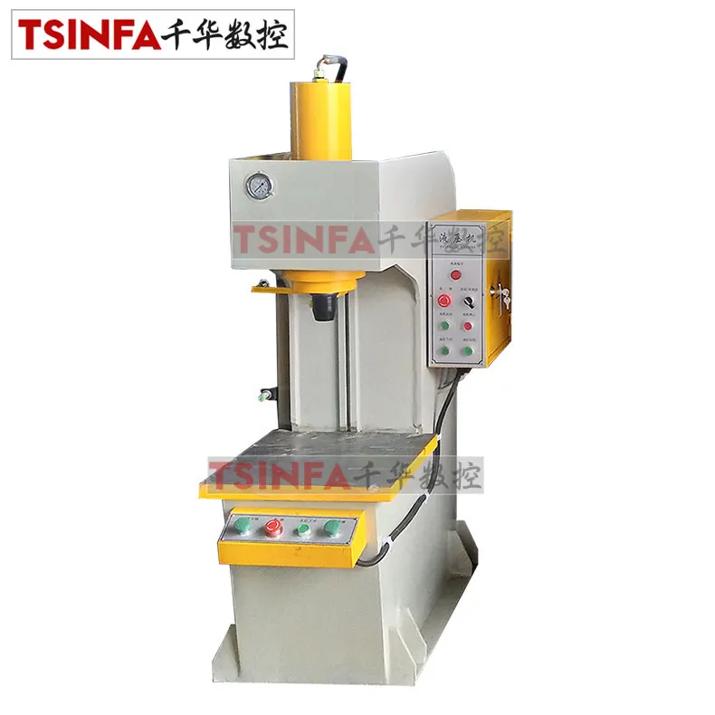 TPS-63  High Quality 50/100/150/200/300 tons single column C frame hydraulic press machine C Series 30T 50T 60T CE