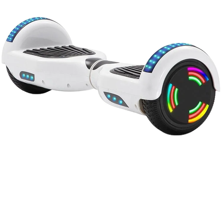 China Factory Europe Warehouse Self Balancing Electric Scooter 6.5 Inch with LED Wheel Have Ce