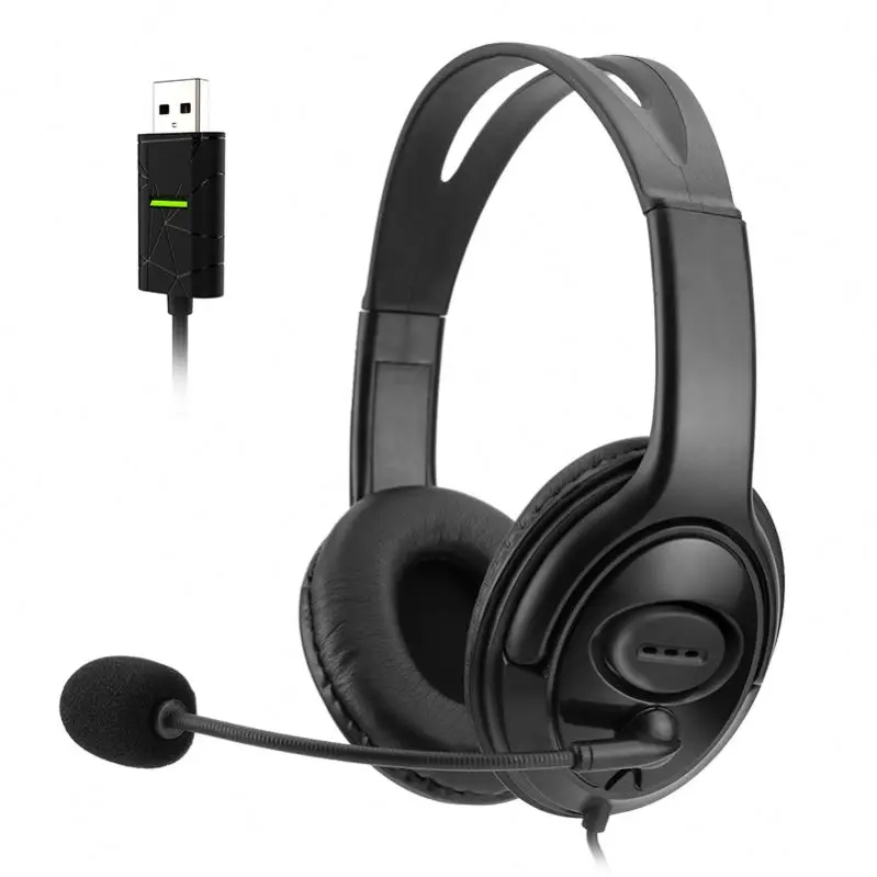 Wired gaming headphone noise cancellation with mic headband earphone headphones