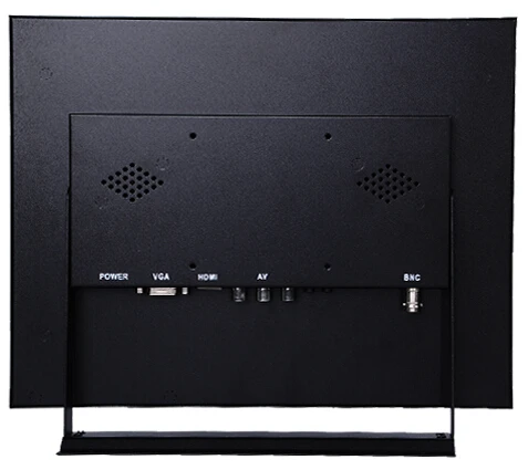 
12 inch bnc input lcd cctv monitor with black and white color optional 