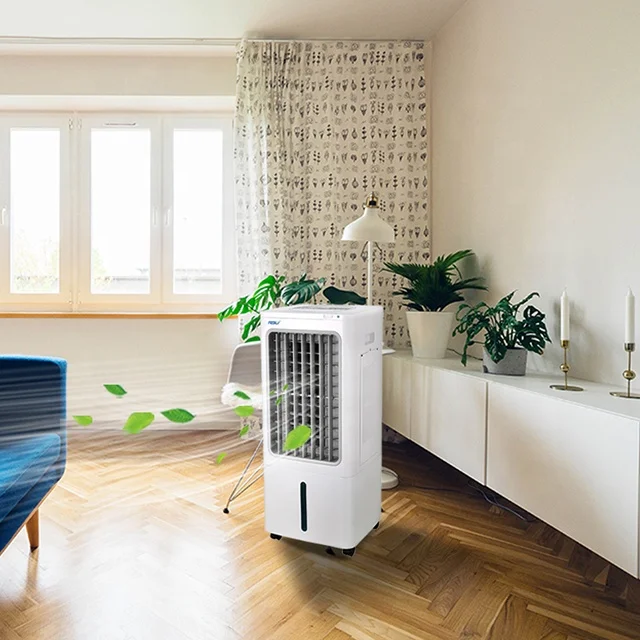 Household large 30L water tank portable air conditioner evaporative air cooler with USB charger