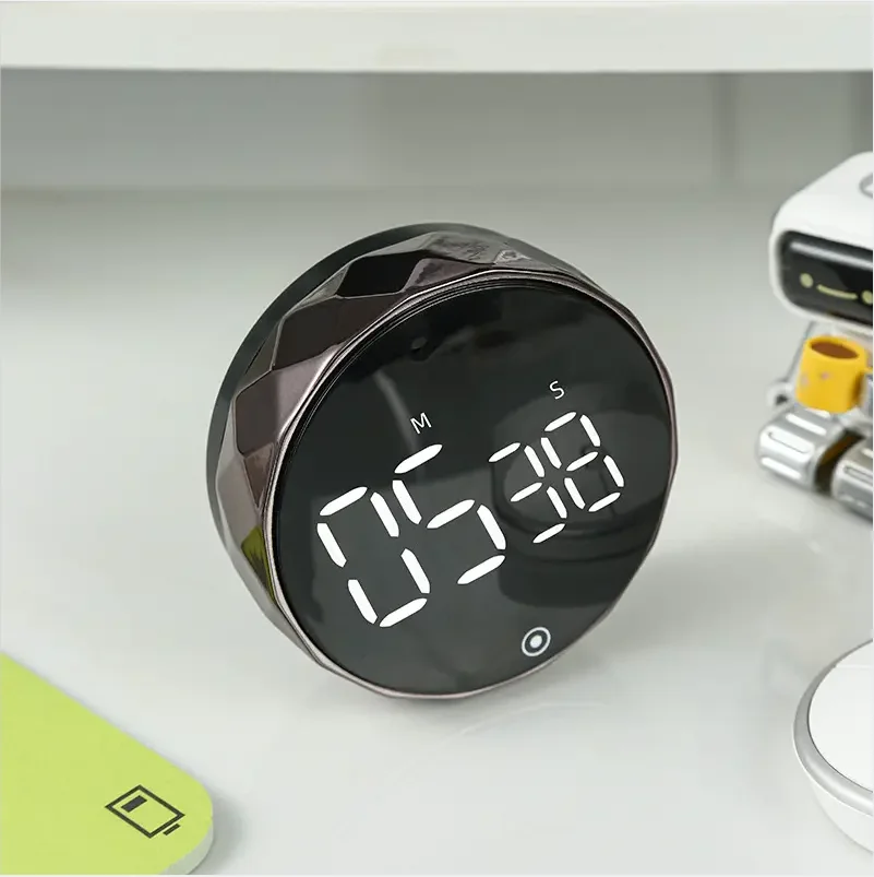 New LED Digital Kitchen Timer For Cooking Shower Study Stopwatch Alarm Clock Magnetic Electronic Cooking Countdown Time Timer