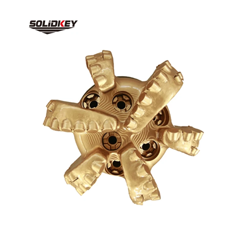 8 1/2 Inches Steel Body PDC Drill Bits S136 for Oil Well Drilling