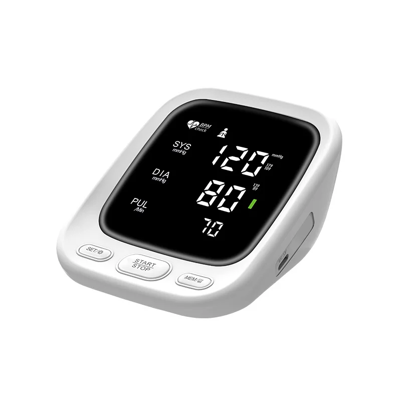 Digital Automatic Portable Blood Pressure Machine Medical Grade Blood Pressure Monitor Hypertension Detection