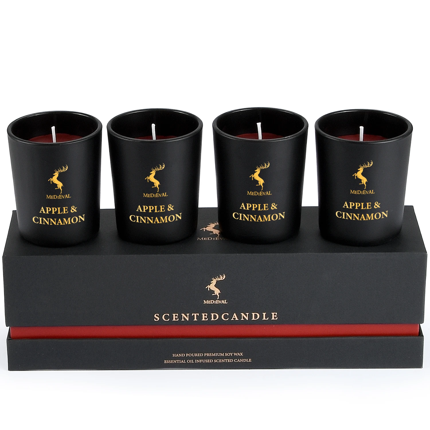 Luxury Soy Wax Candle Set Private Label Glass Jar Nature Soy Wax Scented Candle for Birthday