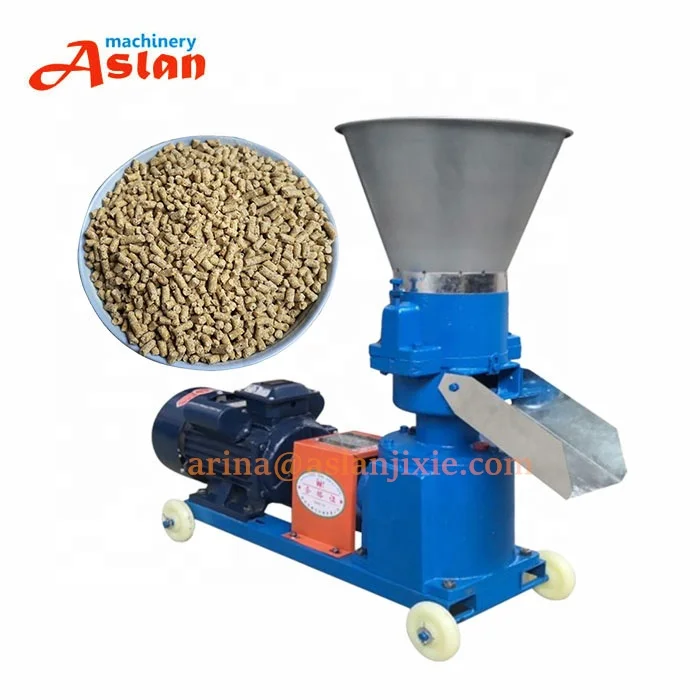 Small type cow chicken feed pellet making machine rabbits biomass pellet machine
