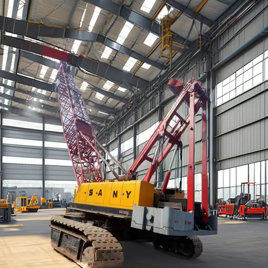 Large SY SANY 100 tons crane Sanhe Smart 100 tons used crawler crane