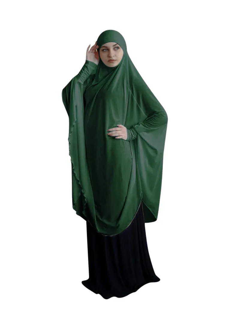 
Biglife065D solid color khimar malaysia women niqab muslim burqa 