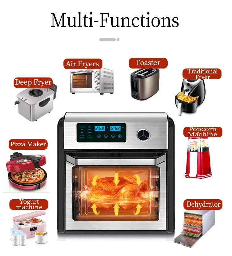 Biggest Family and Party Size 14L,18L,20L air Fryer Oven Cooking Electric air Fryer Oven